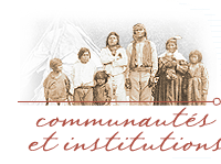 communautés et institutions